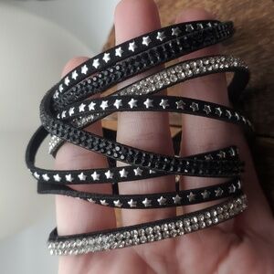 B2315 wrap studded pop princess bracelet‎